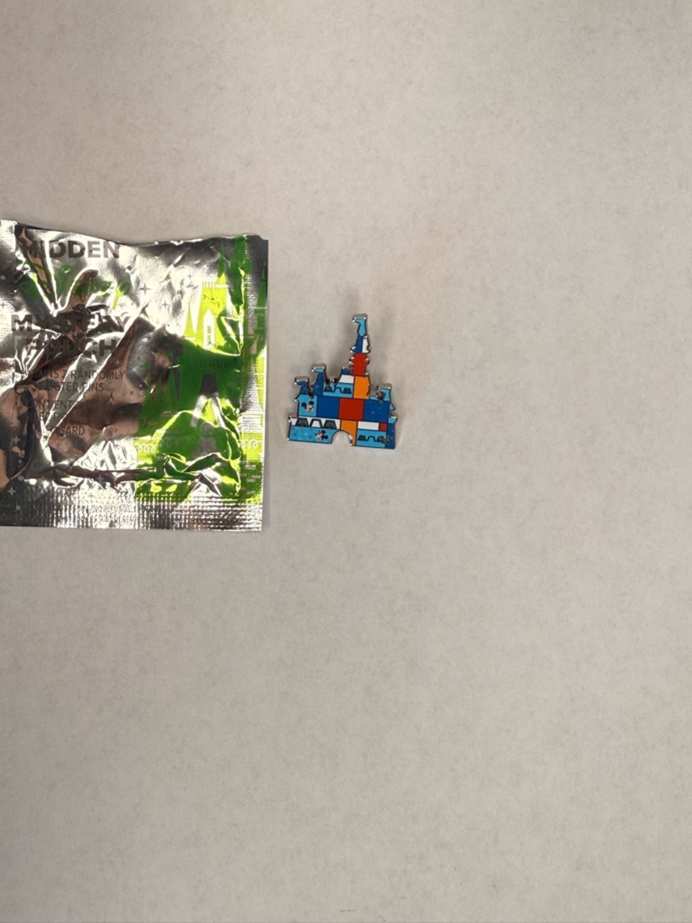 Disney World Contemporary Castle CHASER hidden Mickey pin